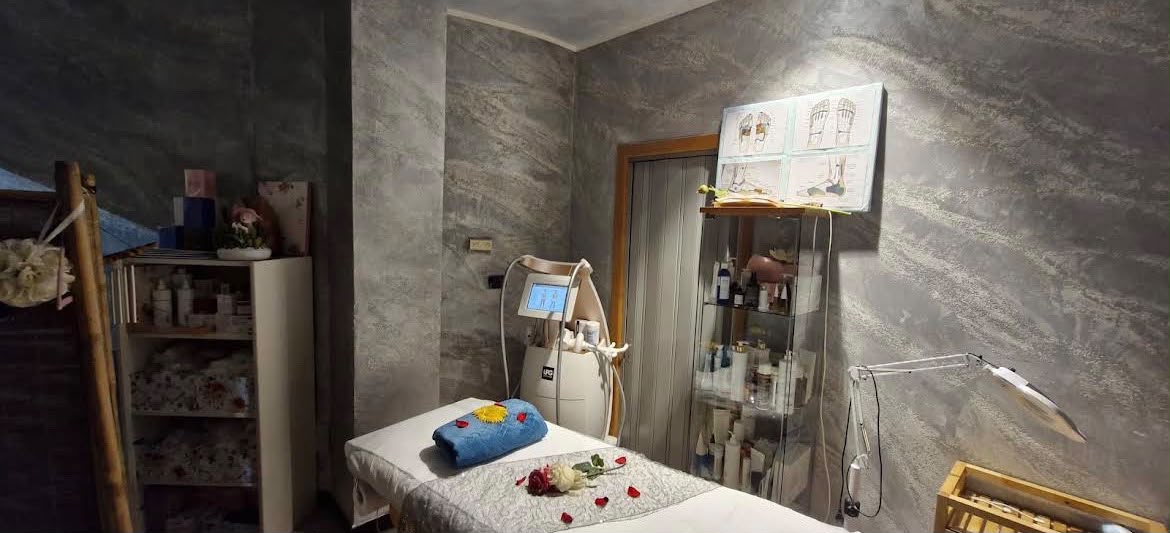 La cabina trattamenti di Essenza di Rosa